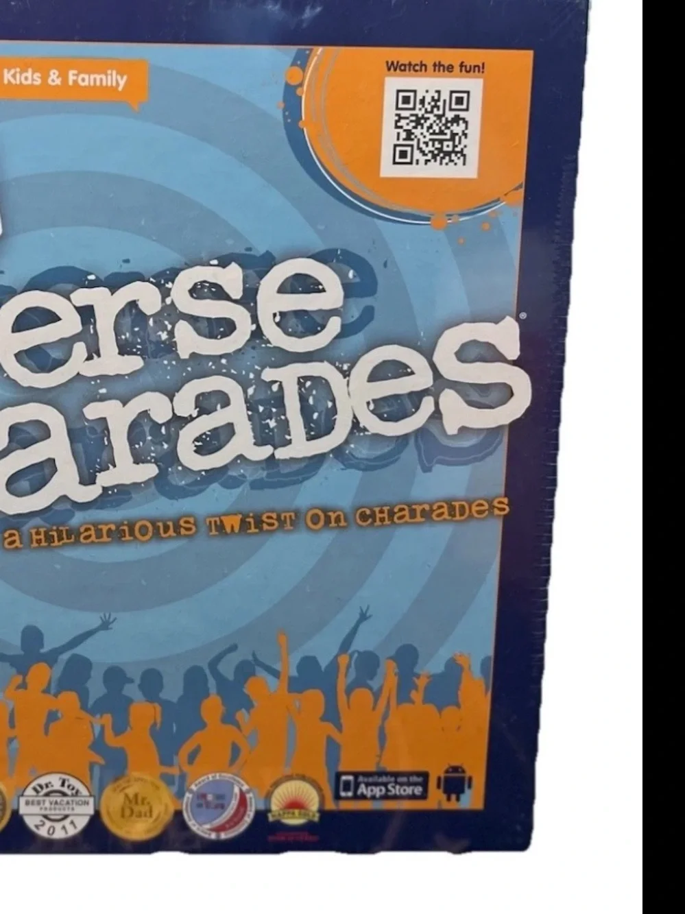 Reverse Charades Junior Edition Board Game Kids Family Night Sealed